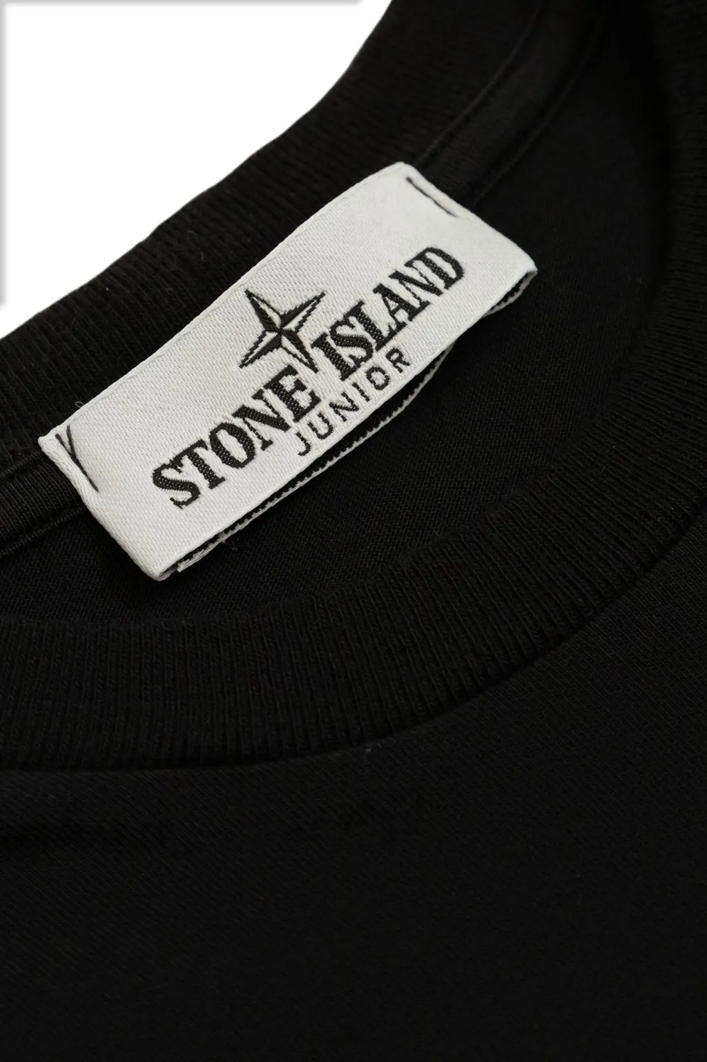 Stone Island Junior Compass Printed Crewneck T-Shirt