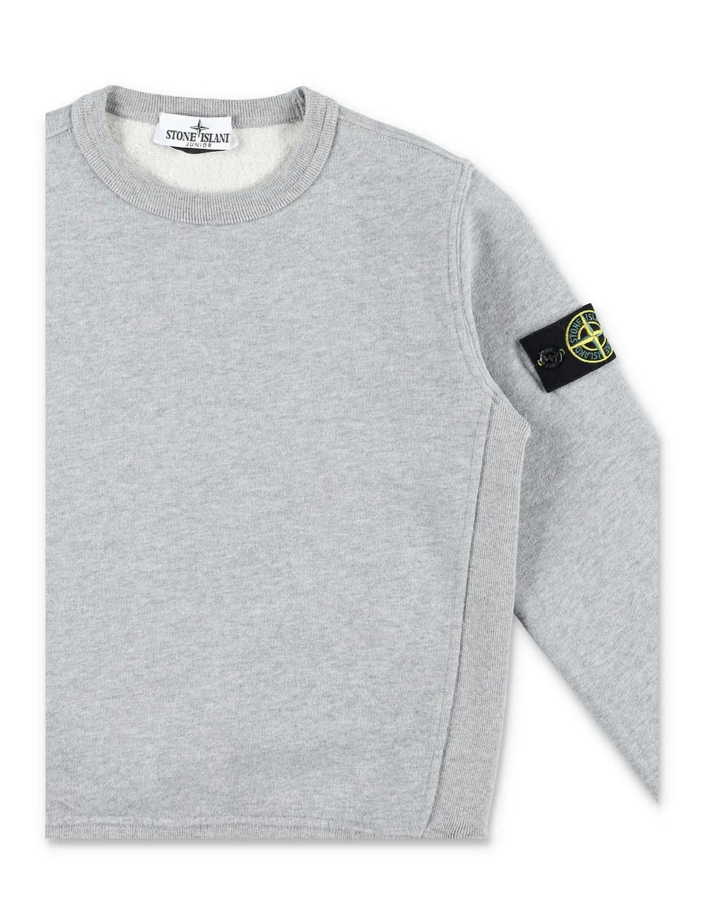 Stone Island Junior Logo Patch Sweatshirt