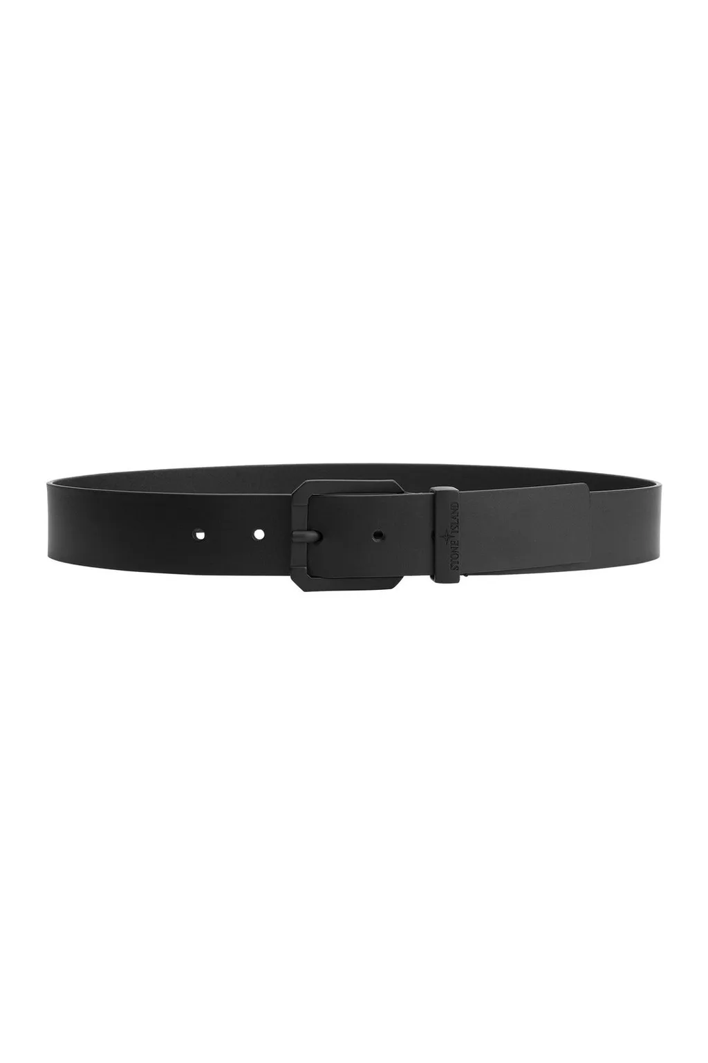Stone Island Junior Logo Engraved Belt