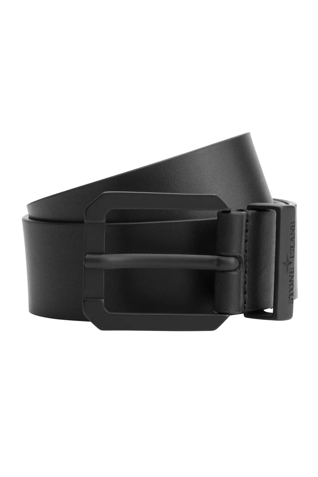 Stone Island Junior Logo Engraved Belt