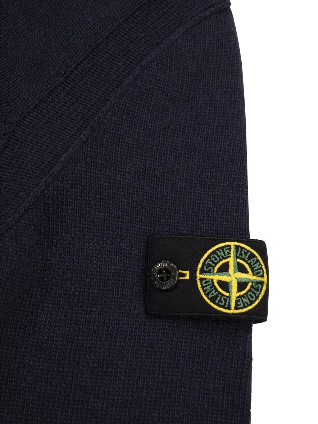 Stone Island Junior Logo Patch Crewneck Jumper