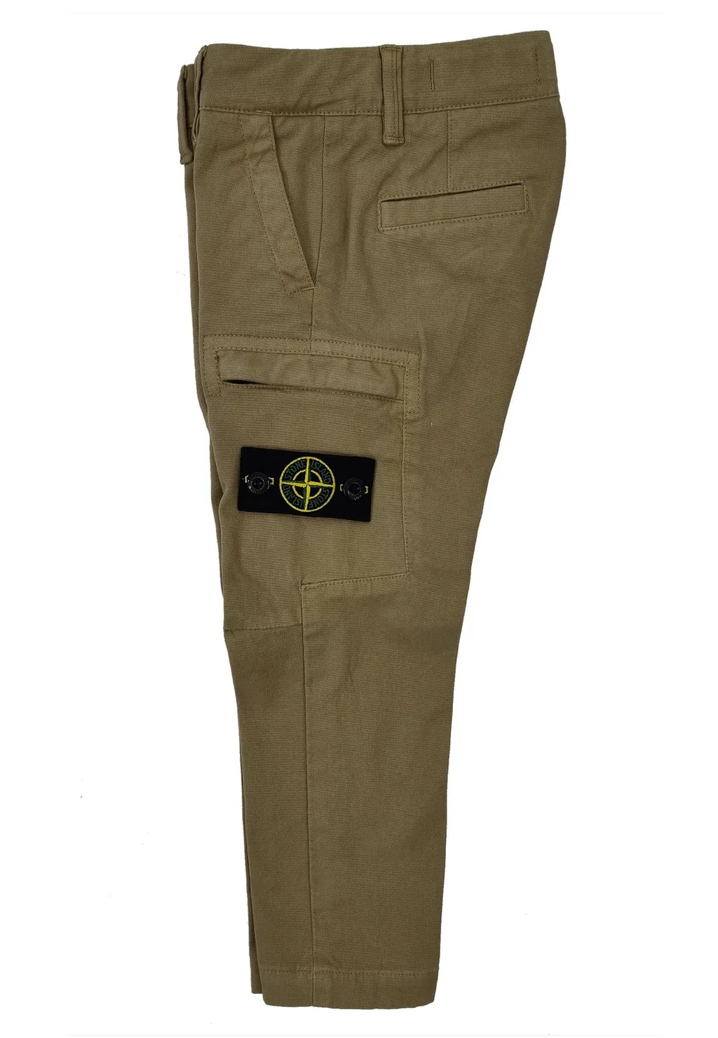 Stone Island Junior Logo Patch Cargo Trousers