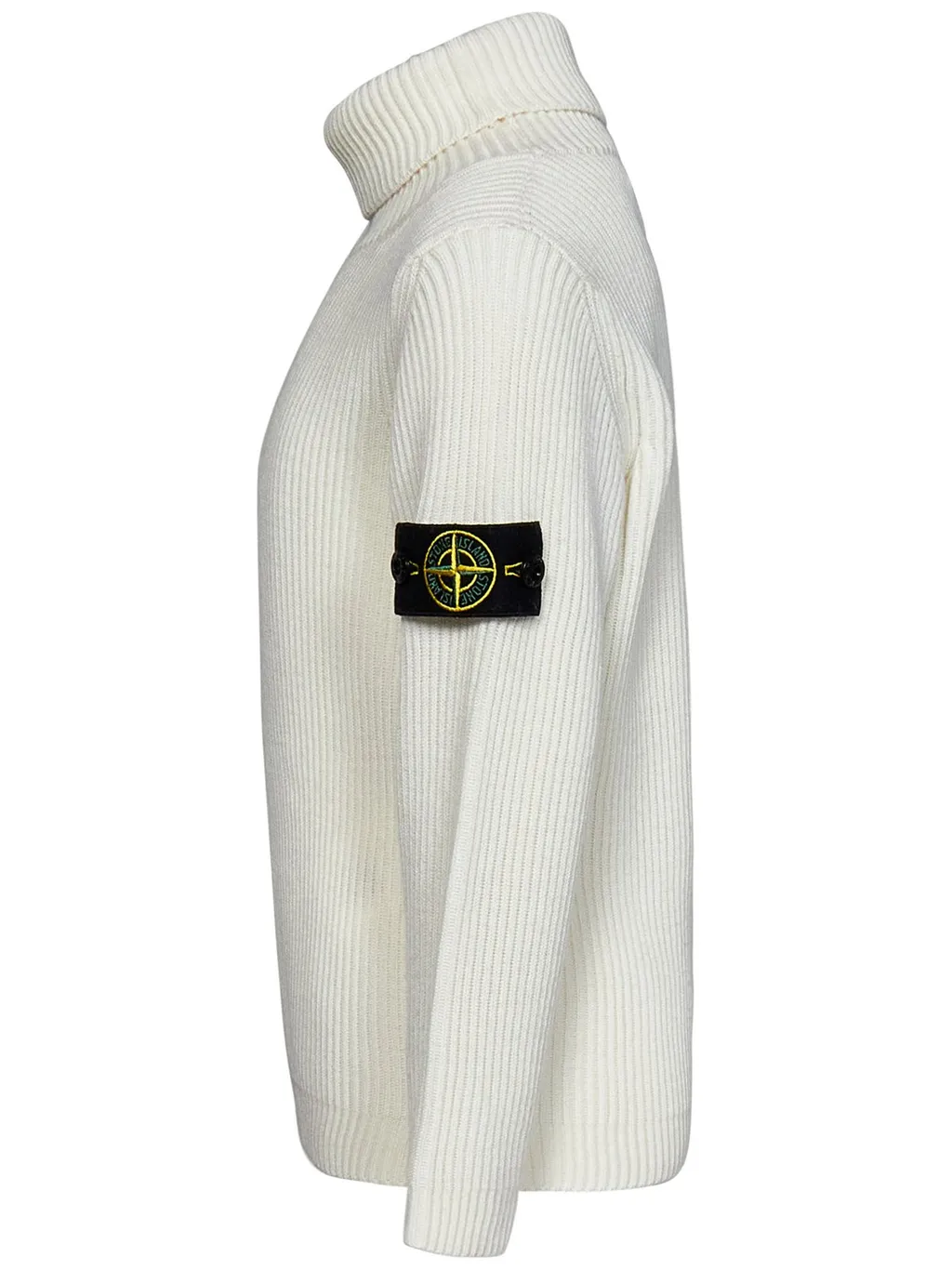 Stone Island Junior Compass-Badge Knitted Jumper