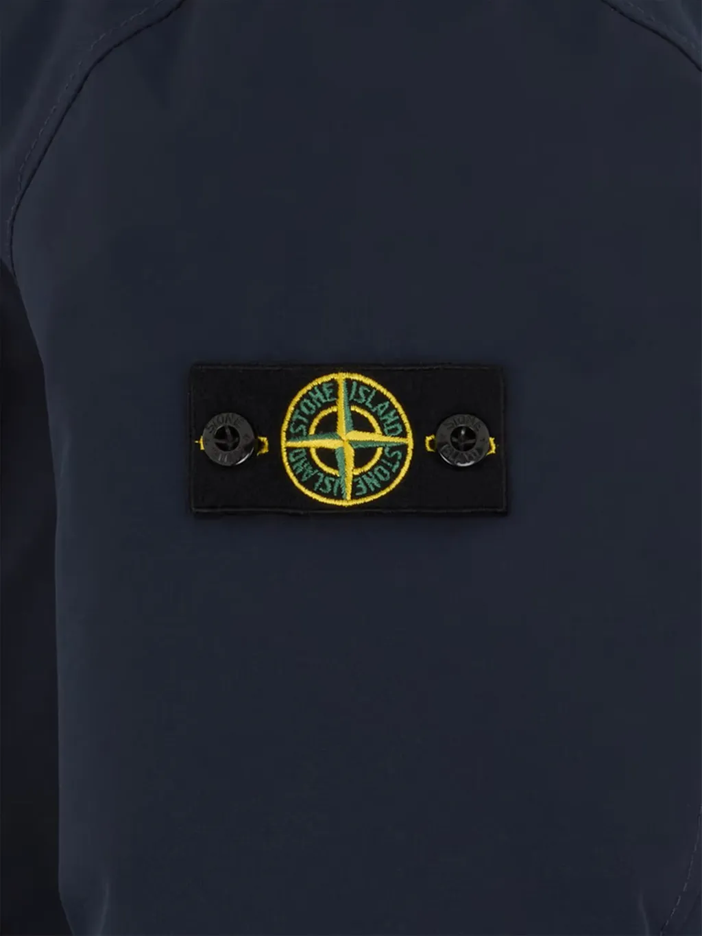 Stone Island Junior Compass Patch Hooded Jacket