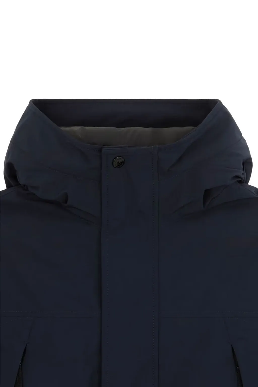 Stone Island Junior Compass Patch Hooded Jacket