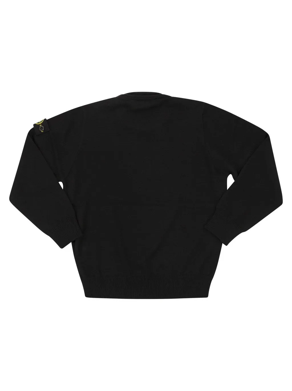 Stone Island Junior Logo Patch Crewneck Jumper
