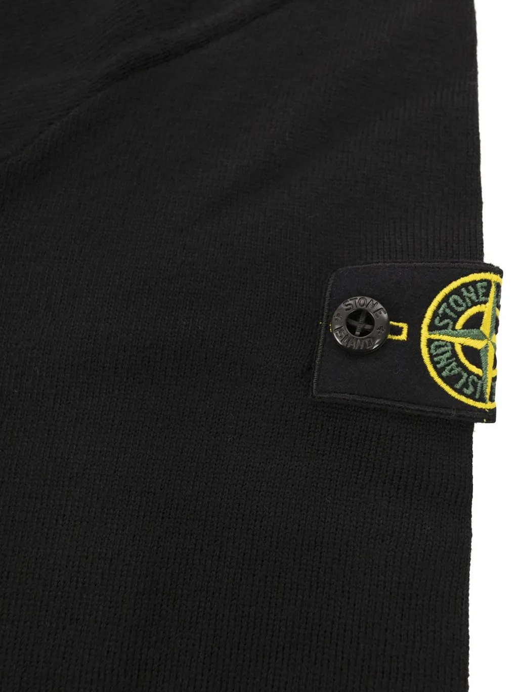 Stone Island Junior Logo Patch Crewneck Jumper