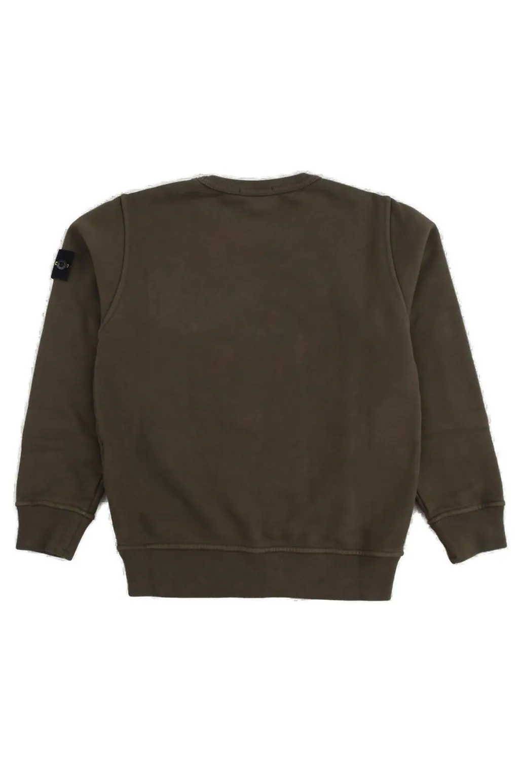 Stone Island Junior Logo Patch Crewneck Sweatshirt