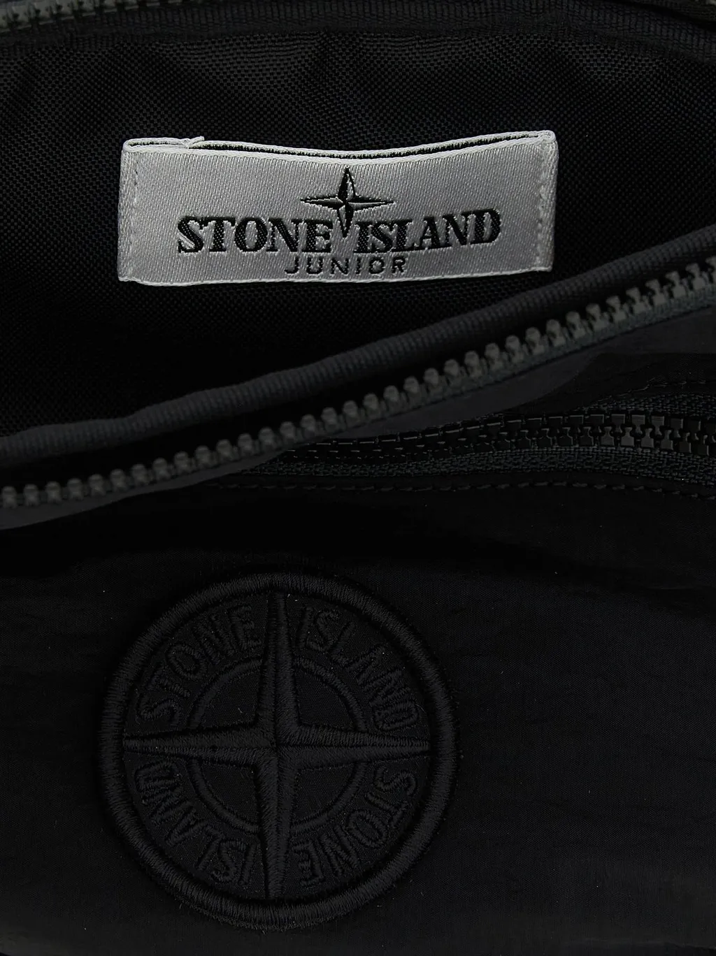 Stone Island Junior Logo Patch Belt Bag