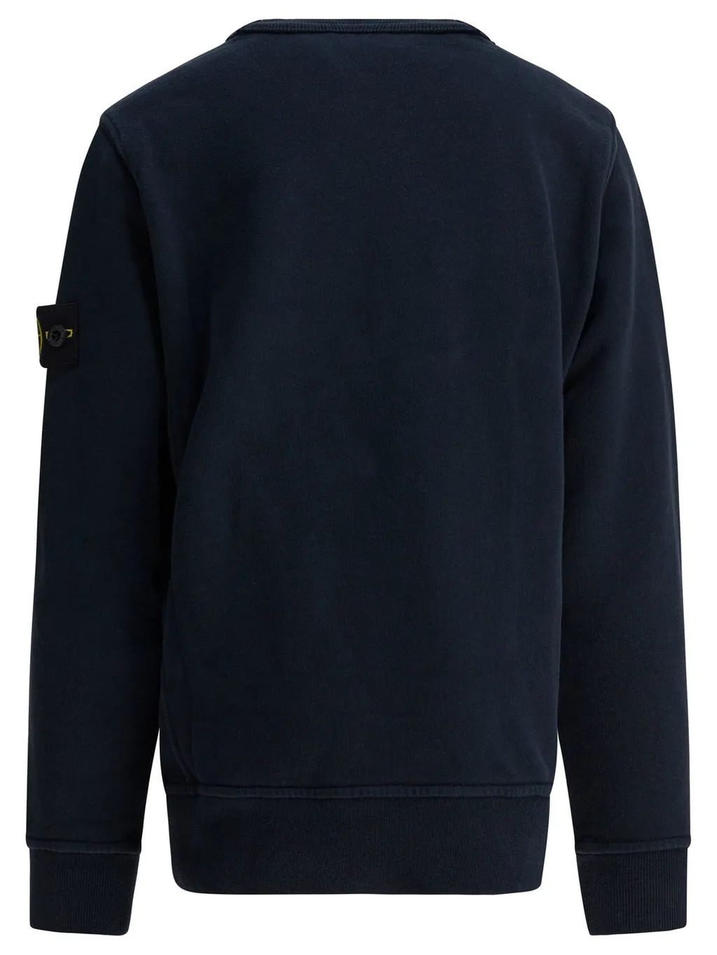 Stone Island Junior Compass Patch Crewneck Sweatshirt