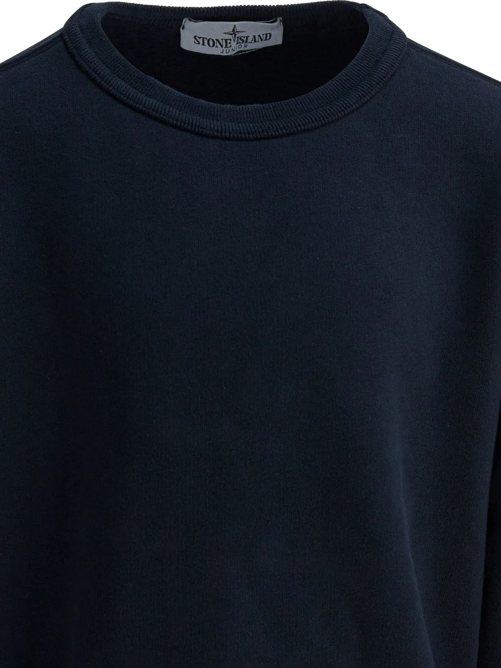 Stone Island Junior Compass Patch Crewneck Sweatshirt