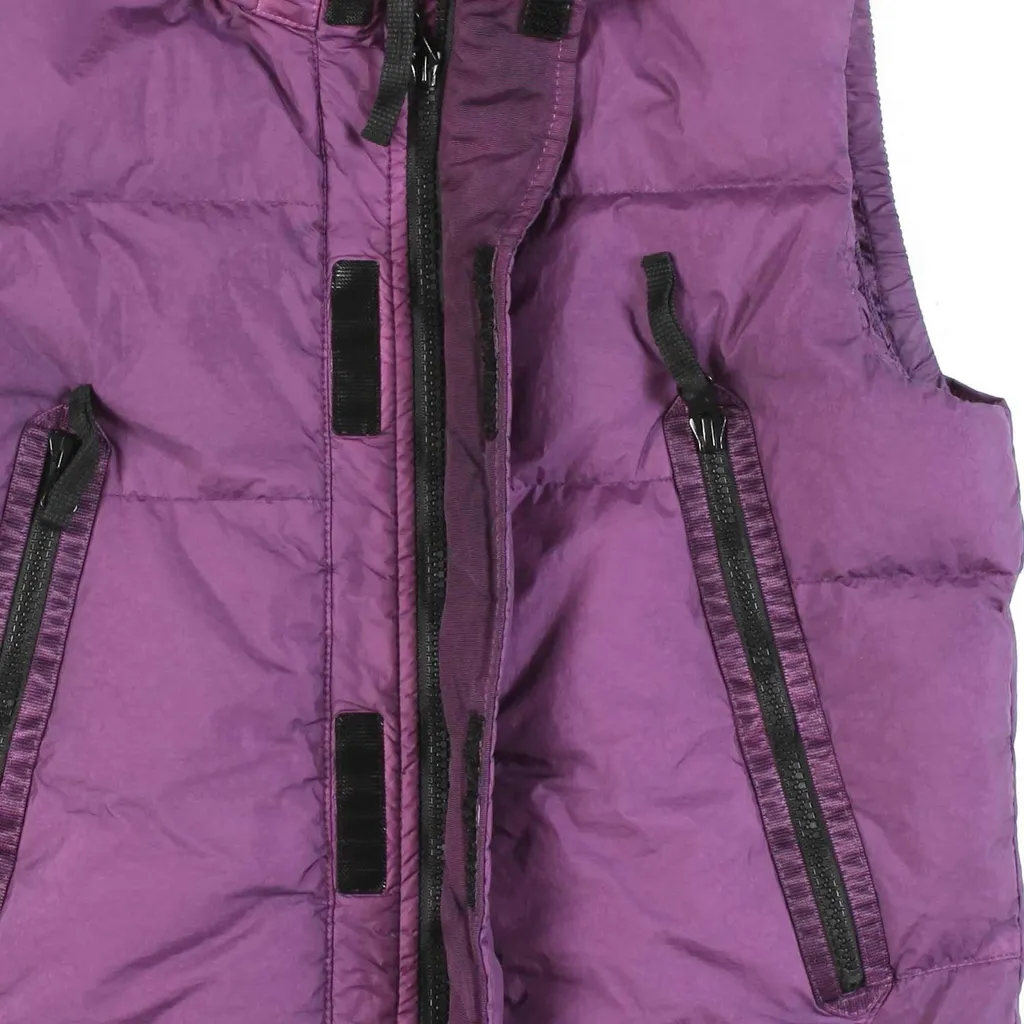 Stone Island Junior Logo Patch Sleeveless Padded Gilet