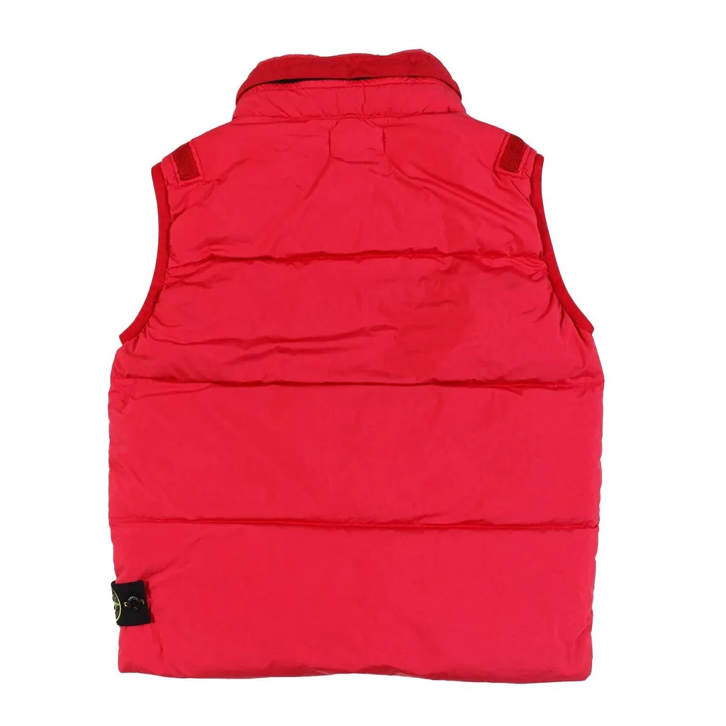 Stone Island Junior Compass Patch Padded Gilet