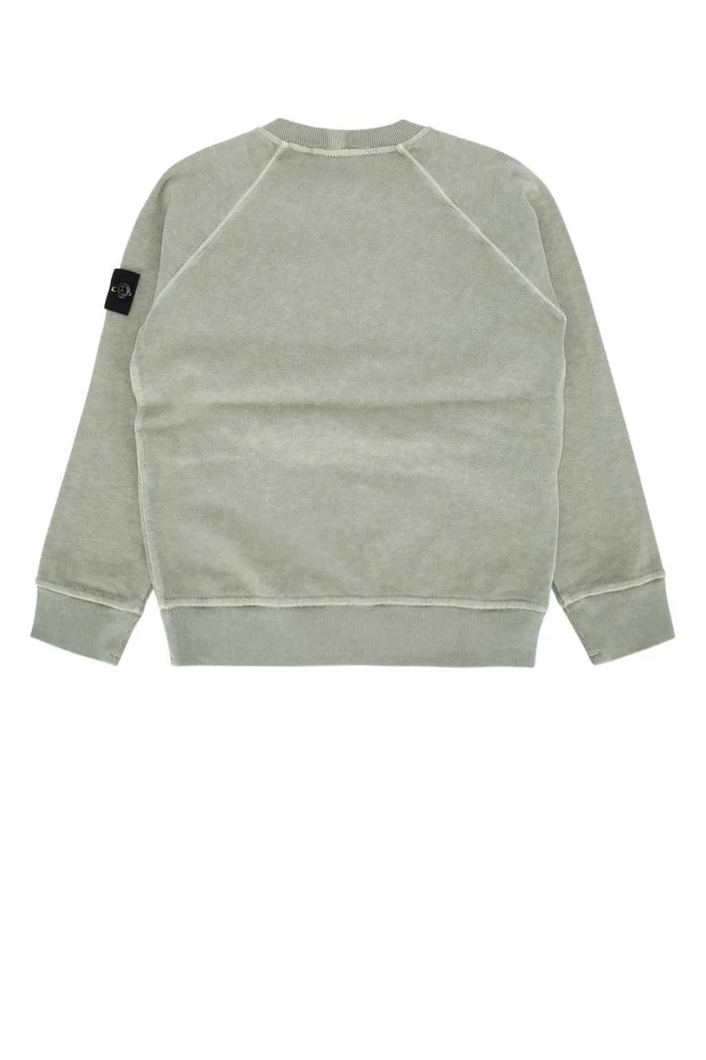 Stone Island Junior Logo Patch Crewneck Sweatshirt