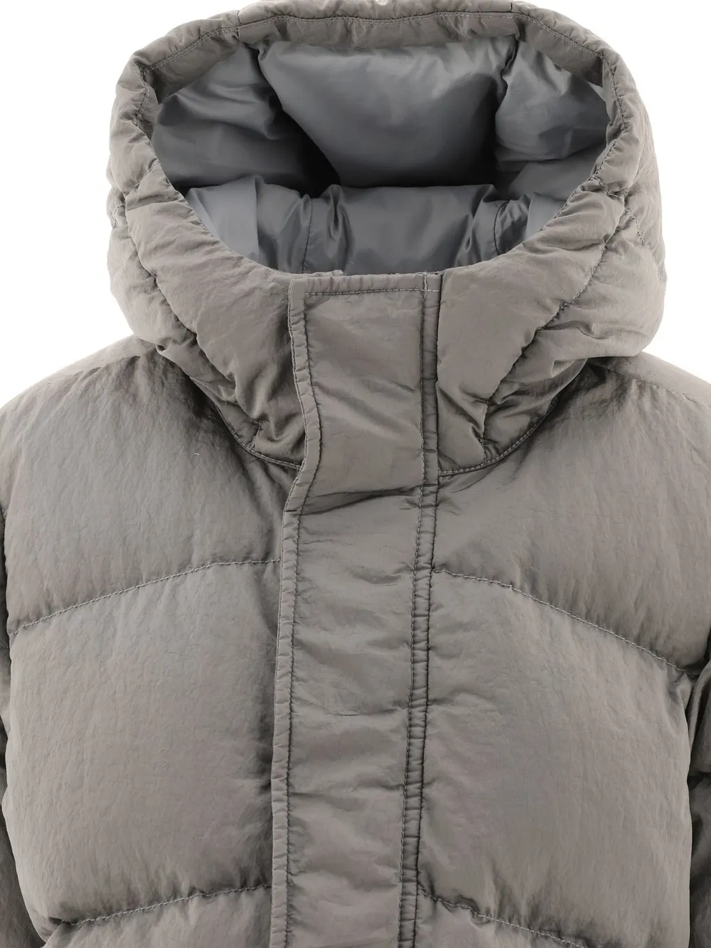 Stone Island Junior Compass-Badge Quilted Jacket