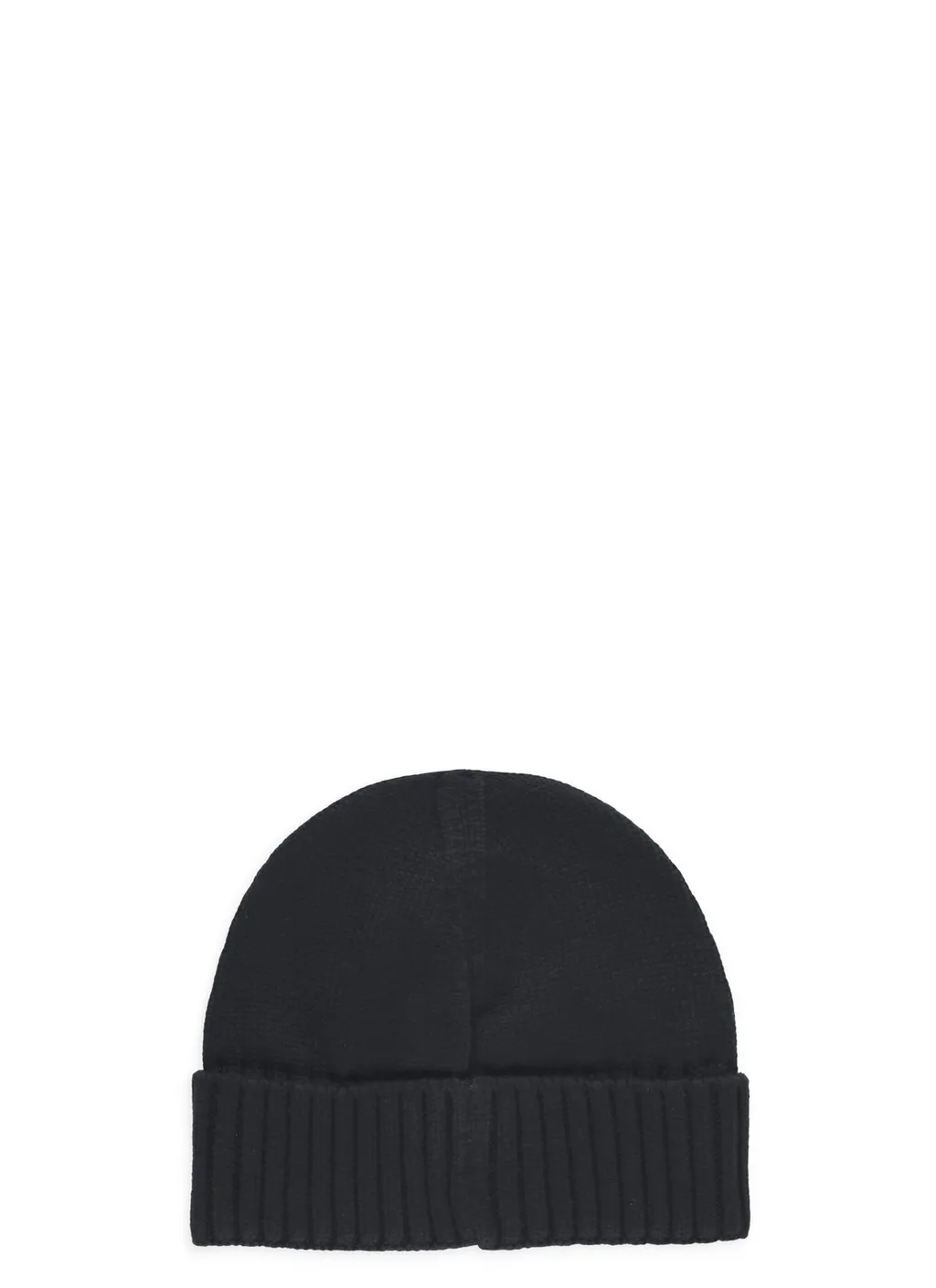 Stone Island Junior Logo Patch Ribbed Beanie