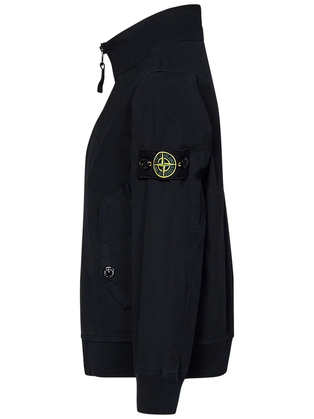 Stone Island Junior Zipped Bomber Jacket