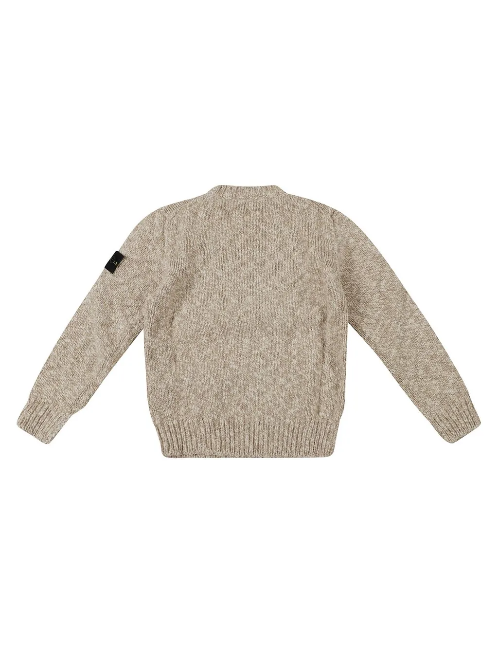 Stone Island Junior Logo Patch Crewneck Jumper