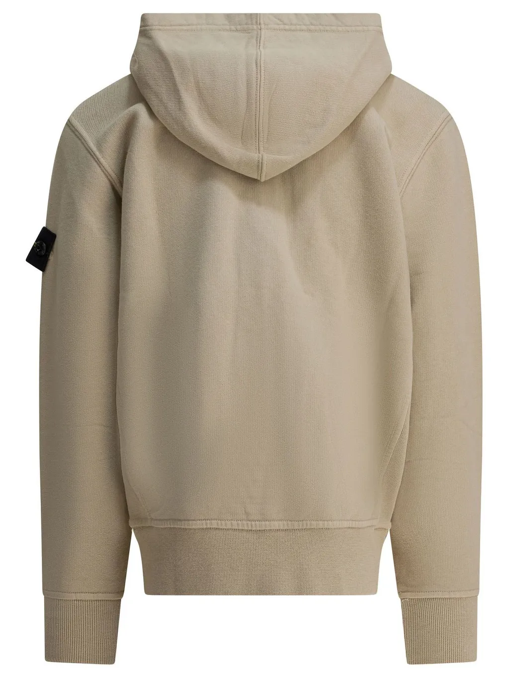 Stone Island Junior Compass Patch Zip-Up Hoodie