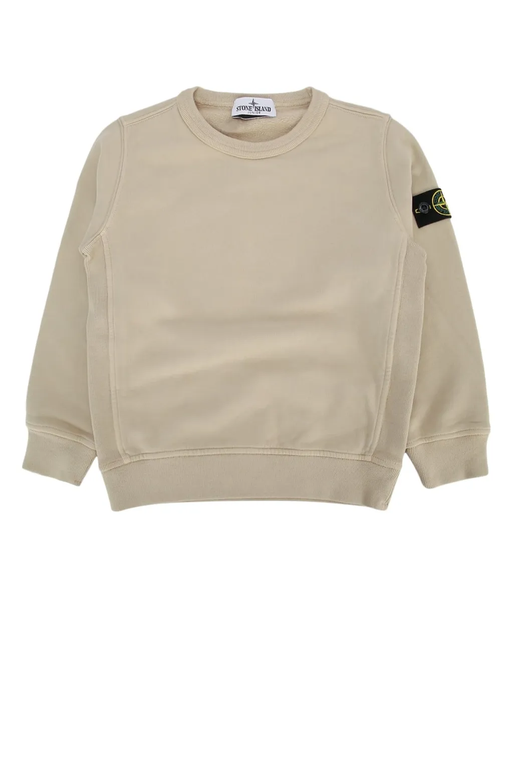 Stone Island Junior Logo Patch Crewneck Sweatshirt