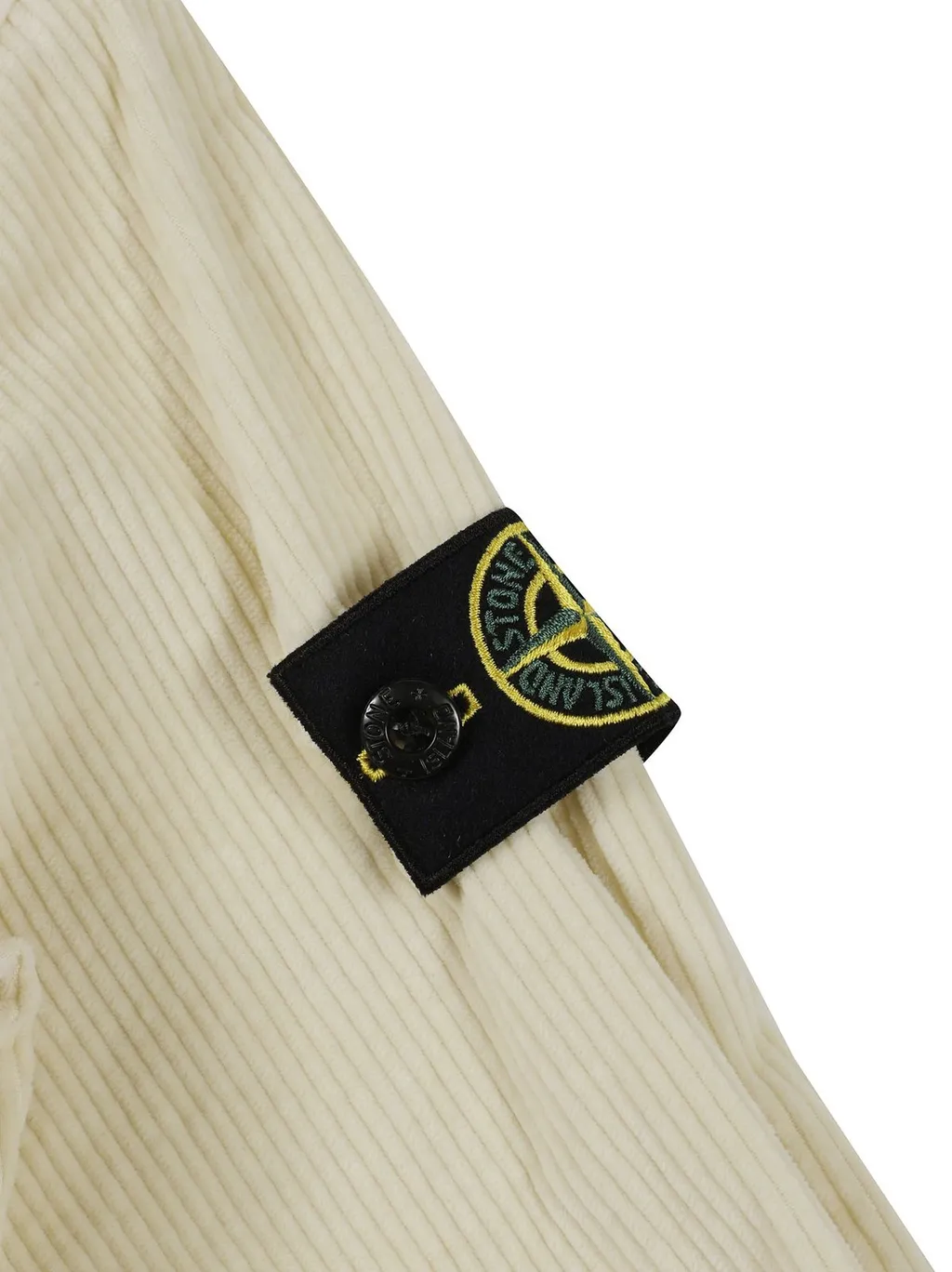 Stone Island Junior Logo Patch Zip-Up Jacket