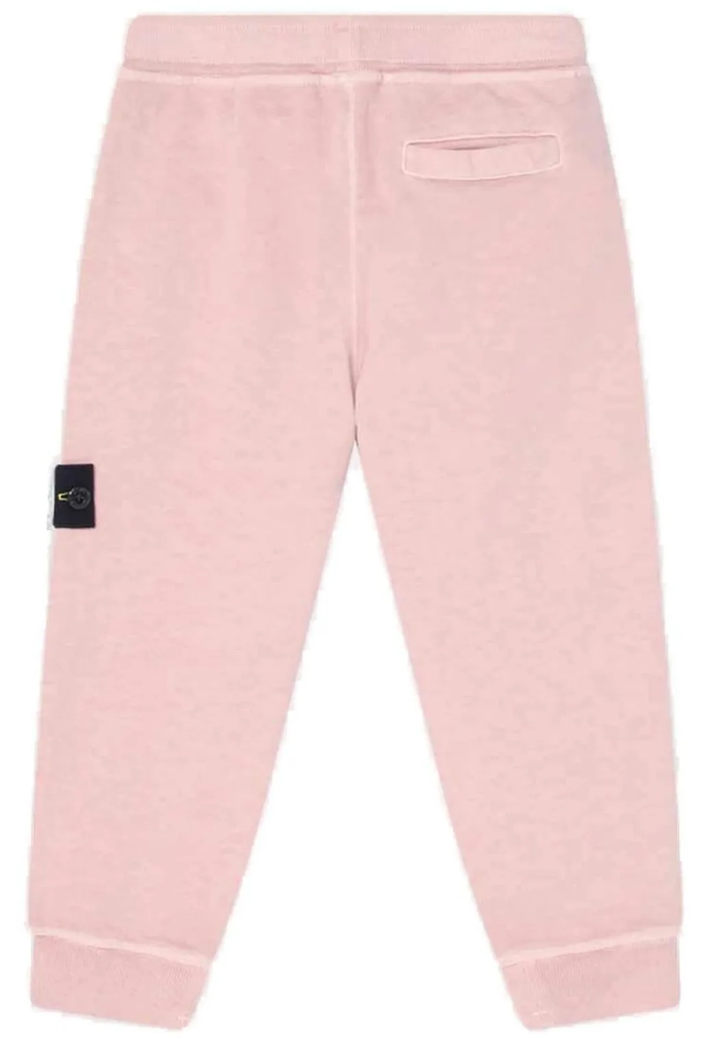 Stone Island Junior Logo Embroidered Straight Leg Pants