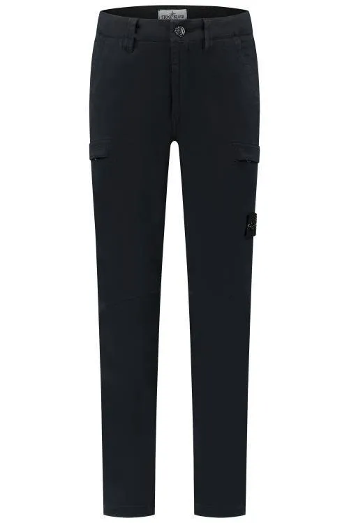 Stone Island Junior Logo Patch Pants