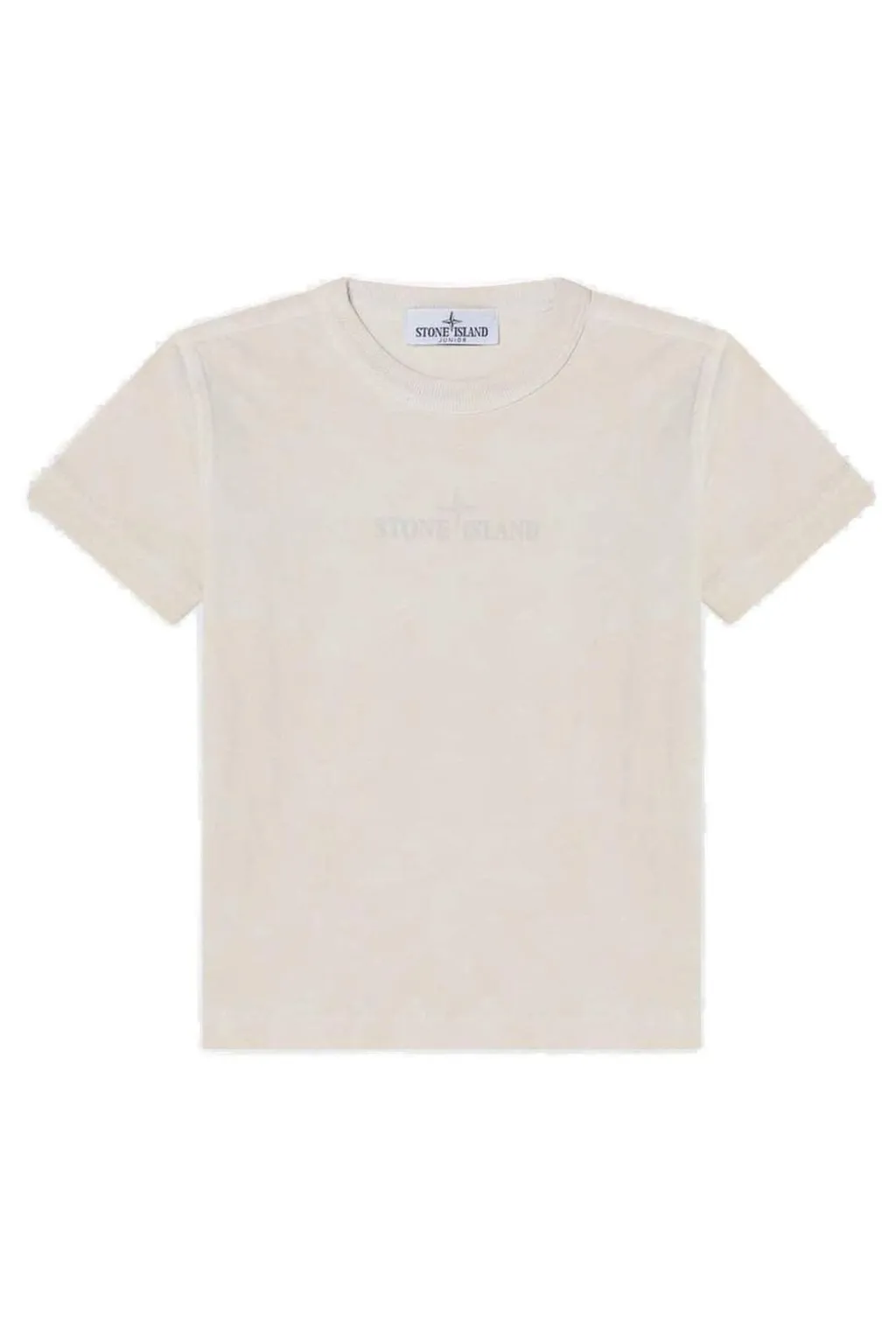 Stone Island Junior Logo Printed Crewneck T-Shirt