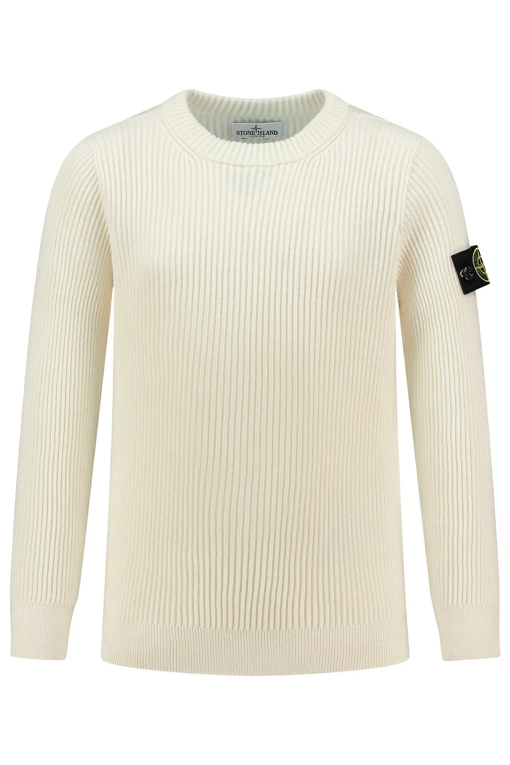 Stone Island Junior Ribbed Knit Jumper