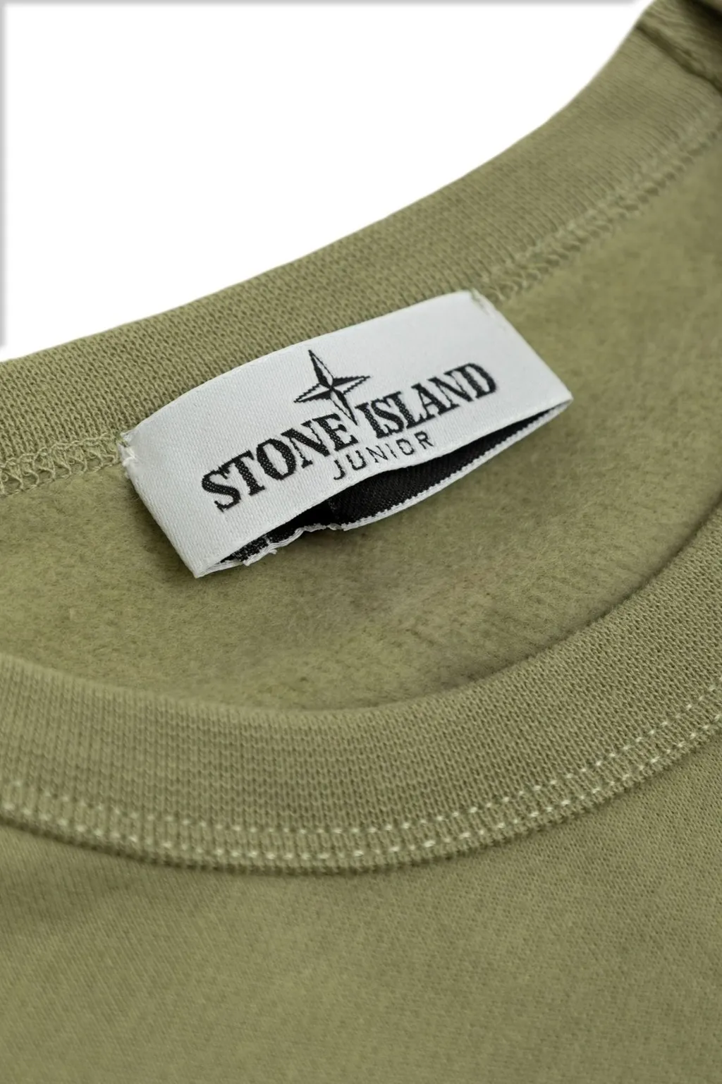 Stone Island Junior Logo Printed Crewneck Sweatshirt