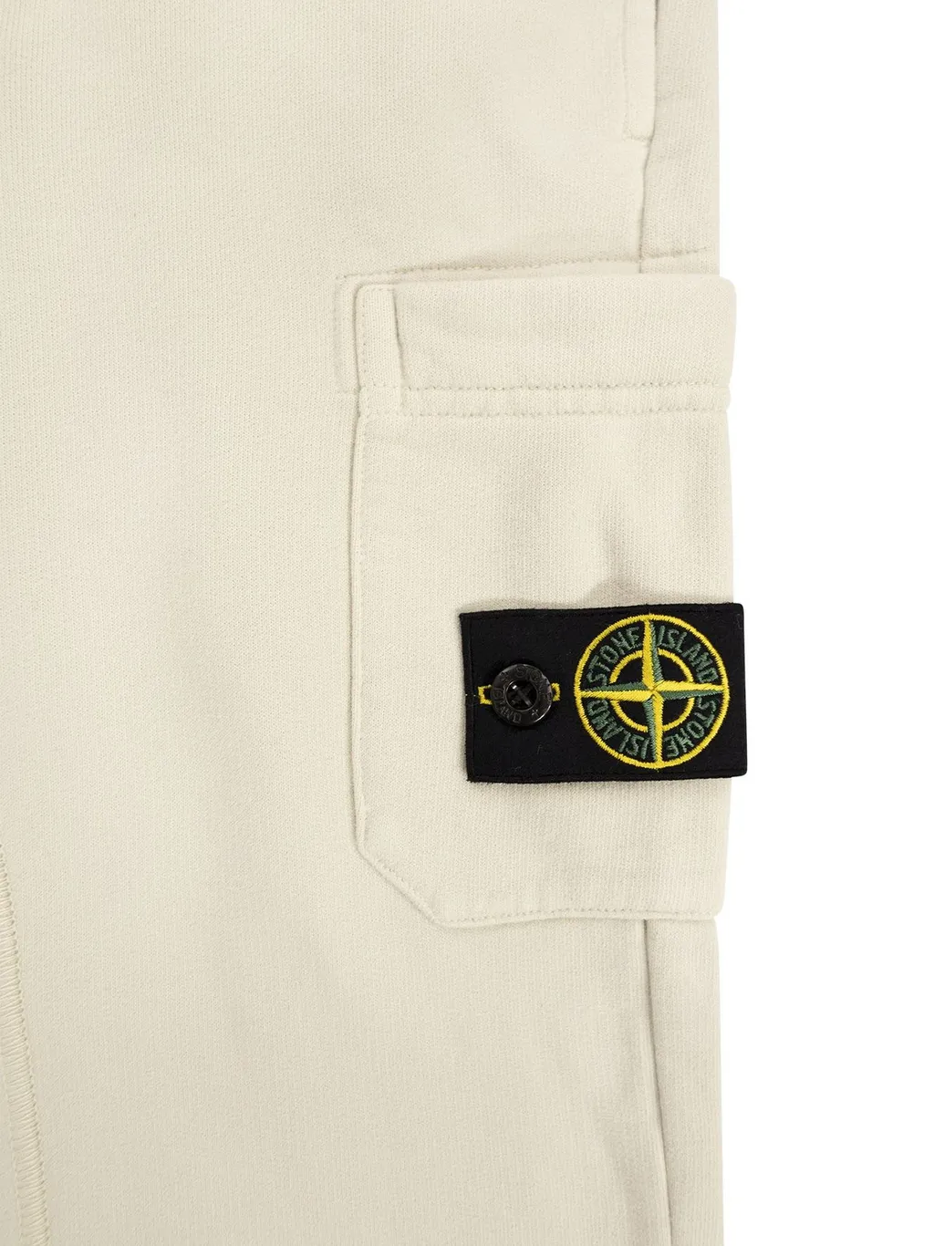 Stone Island Junior Logo-Patch Fleece Joggers