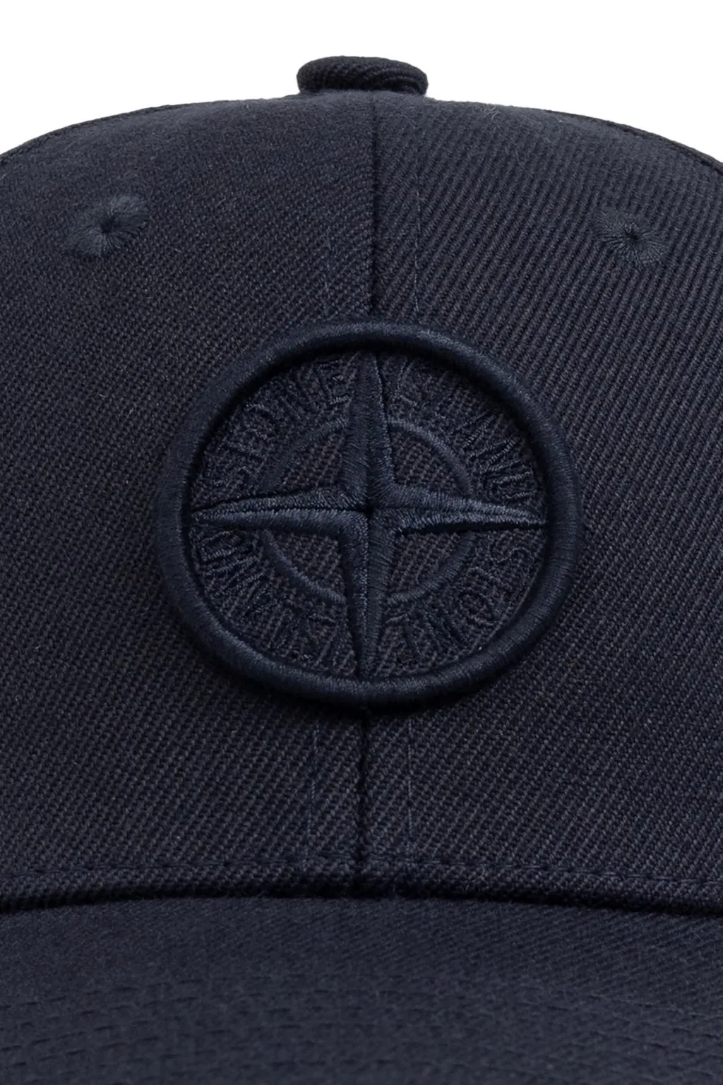 Stone Island Junior Logo Embroidered Baseball Cap
