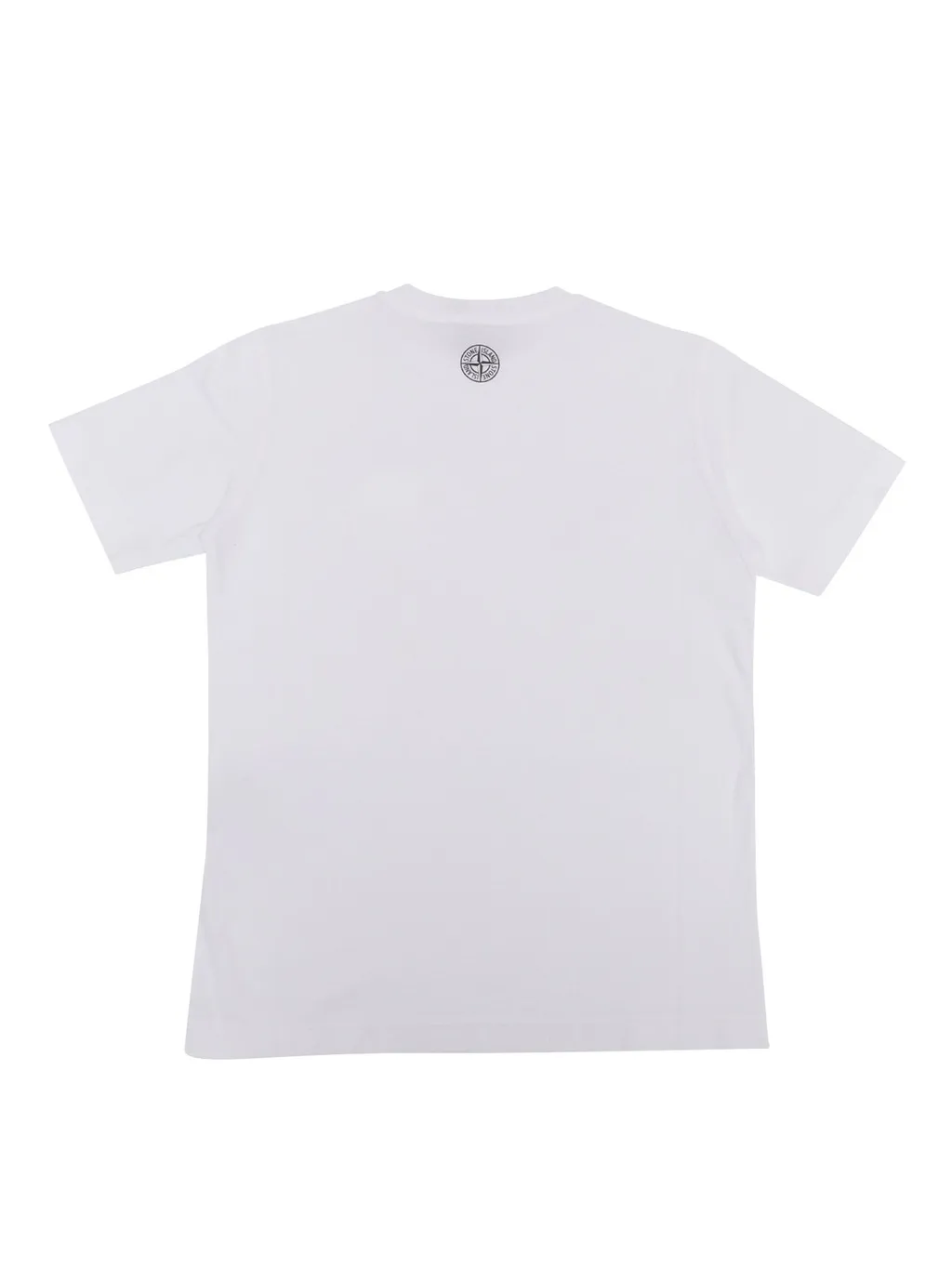 Stone Island Junior Logo Printed Crewneck T-Shirt