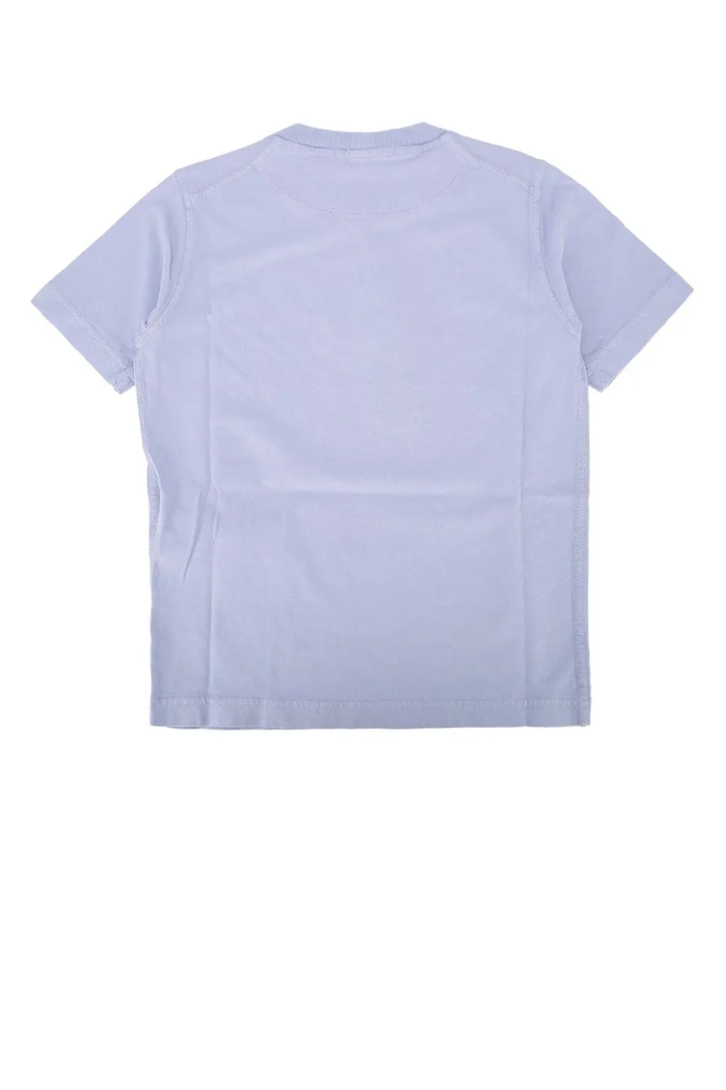 Stone Island Junior Logo Embroidered Crewneck T-Shirt
