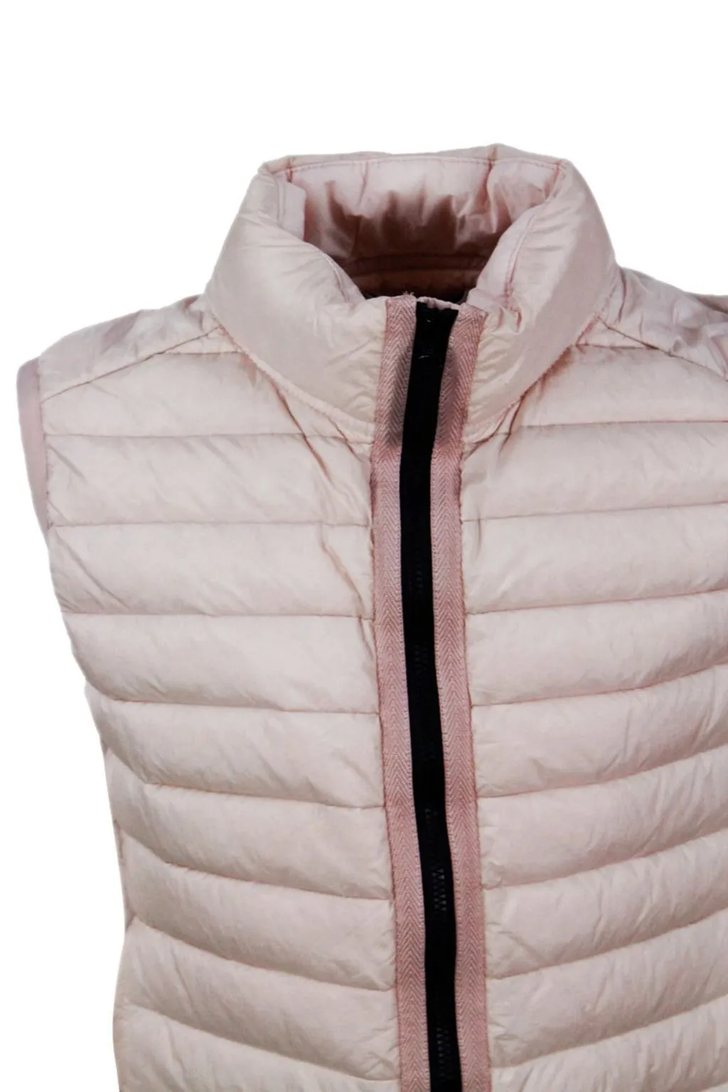 Stone Island Junior Zip-Up High Neck Gilet