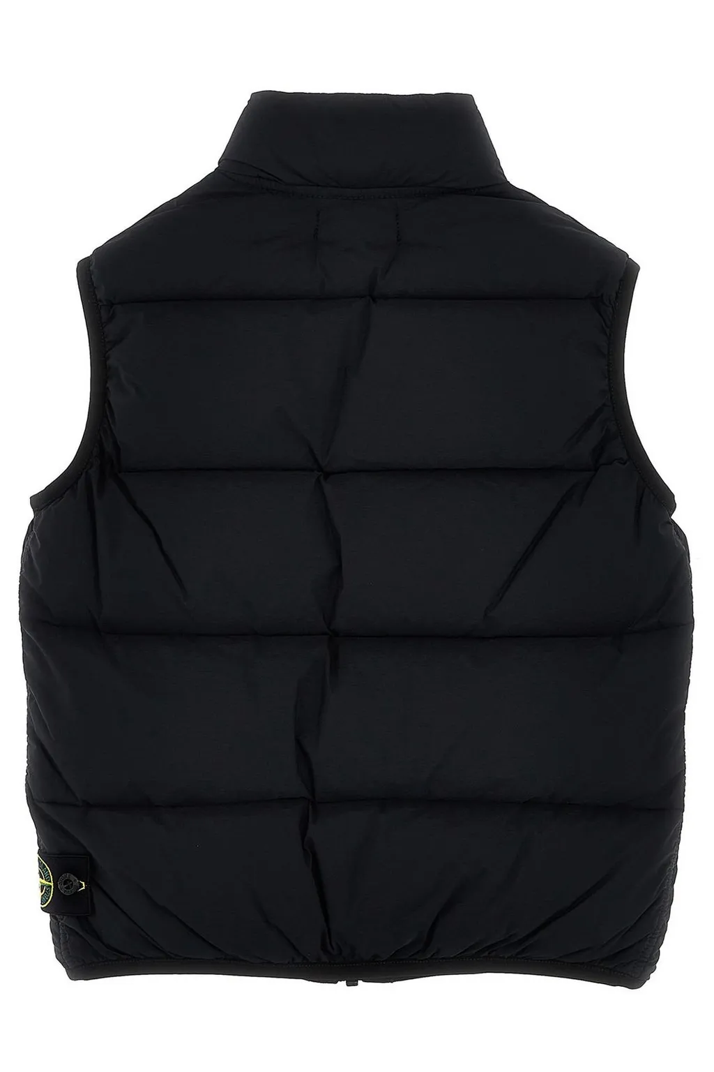 Stone Island Junior Compass-Badge Zipped Padded Gilet