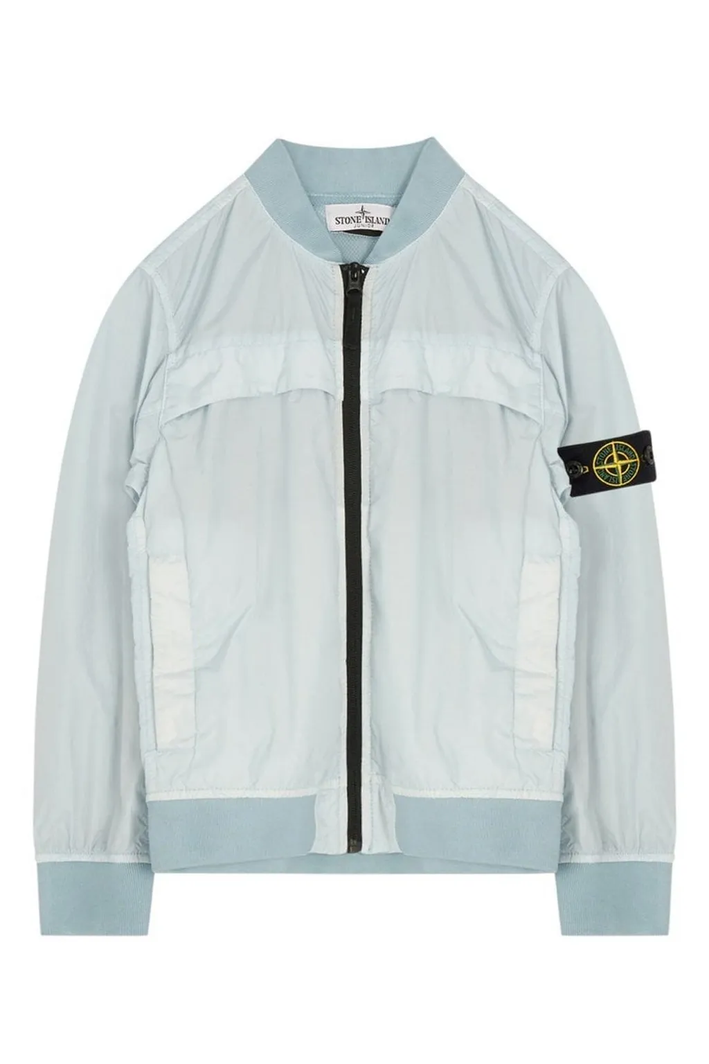 Stone Island Junior Compass Patch Bomber Jacket