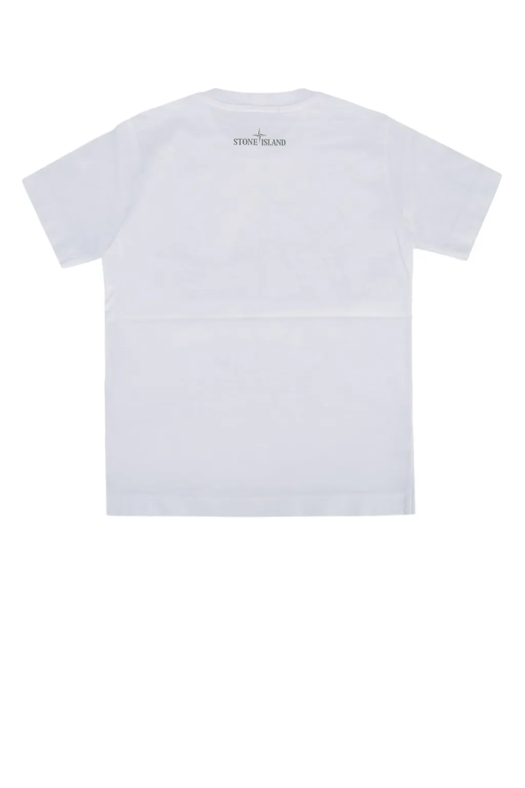 Stone Island Junior Compass Printed Crewneck T-Shirt