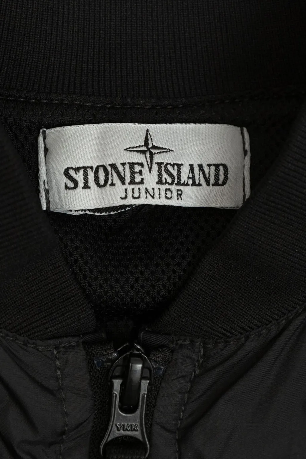 Stone Island Junior Compass Patch Bomber Jacket