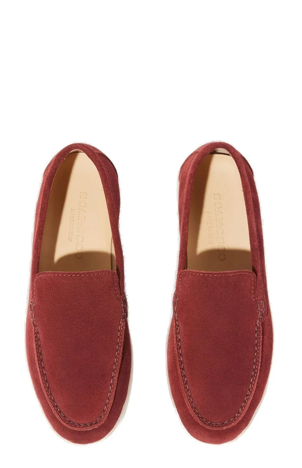 Scarosso Ludovica Almond-Toe Loafers