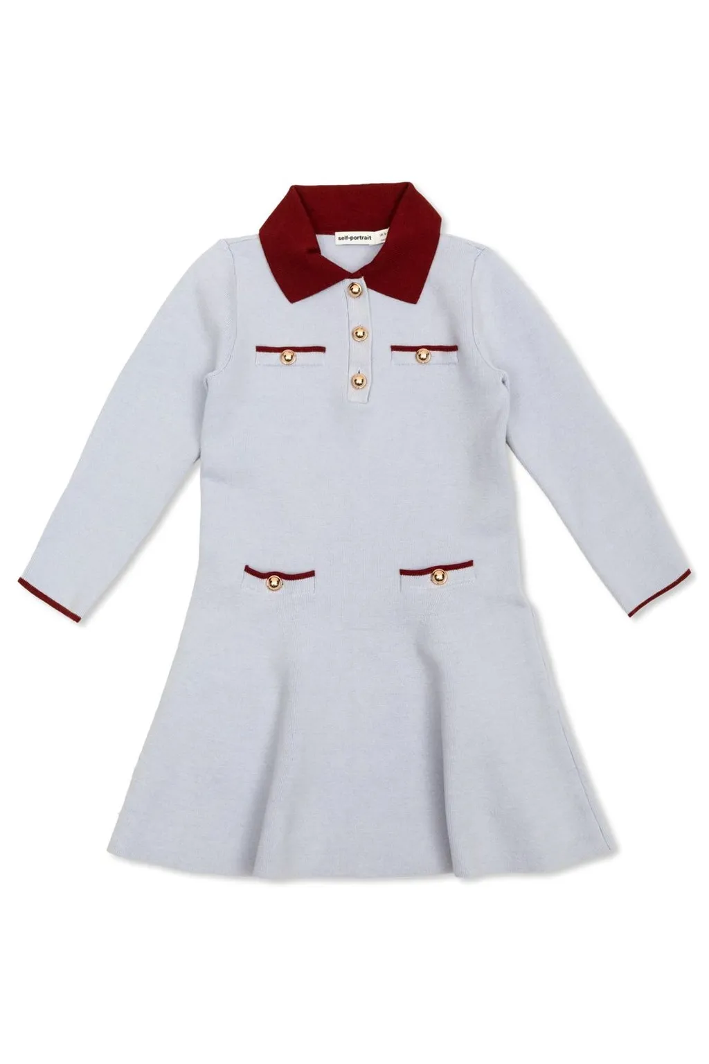 Self-Portrait Kids Flat Knit Dress