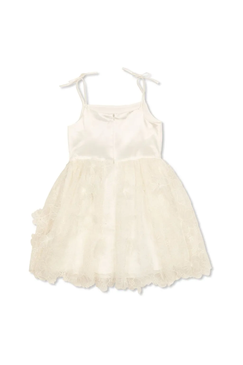 Self-Portrait Kids Embellished Tulle Dress