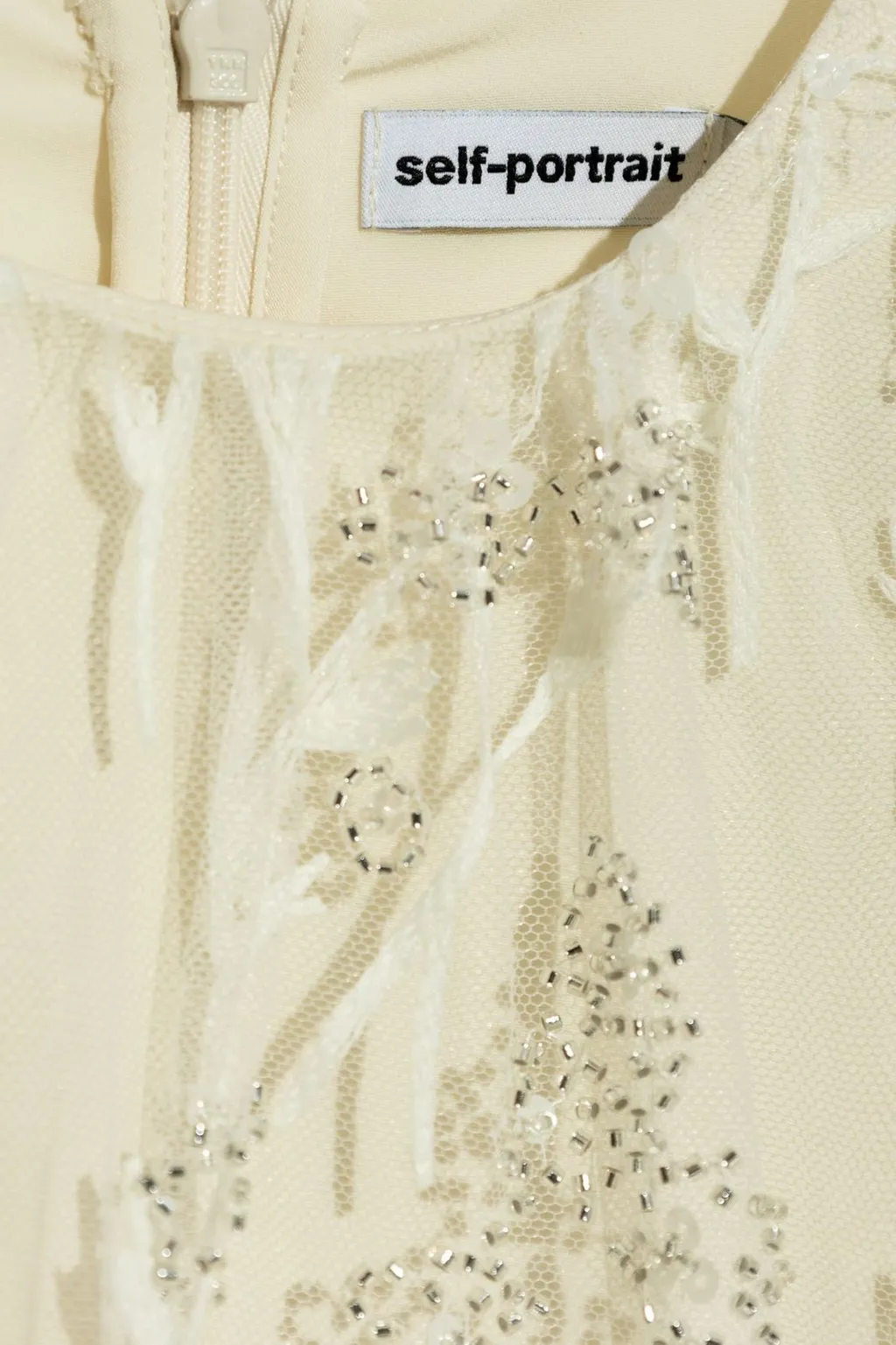Self-Portrait Kids Tulle Flower Dress