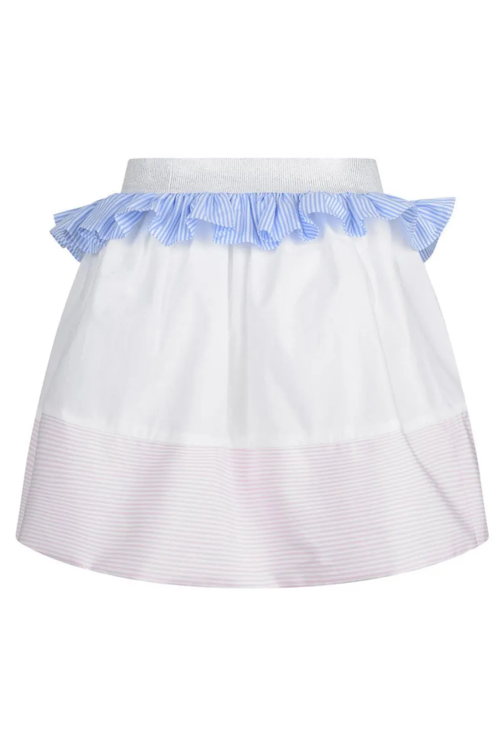 Simonetta Striped Mini Skirt