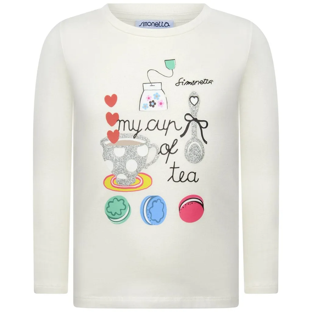 Simonetta My Cup Of Tea Jersey T-Shirt