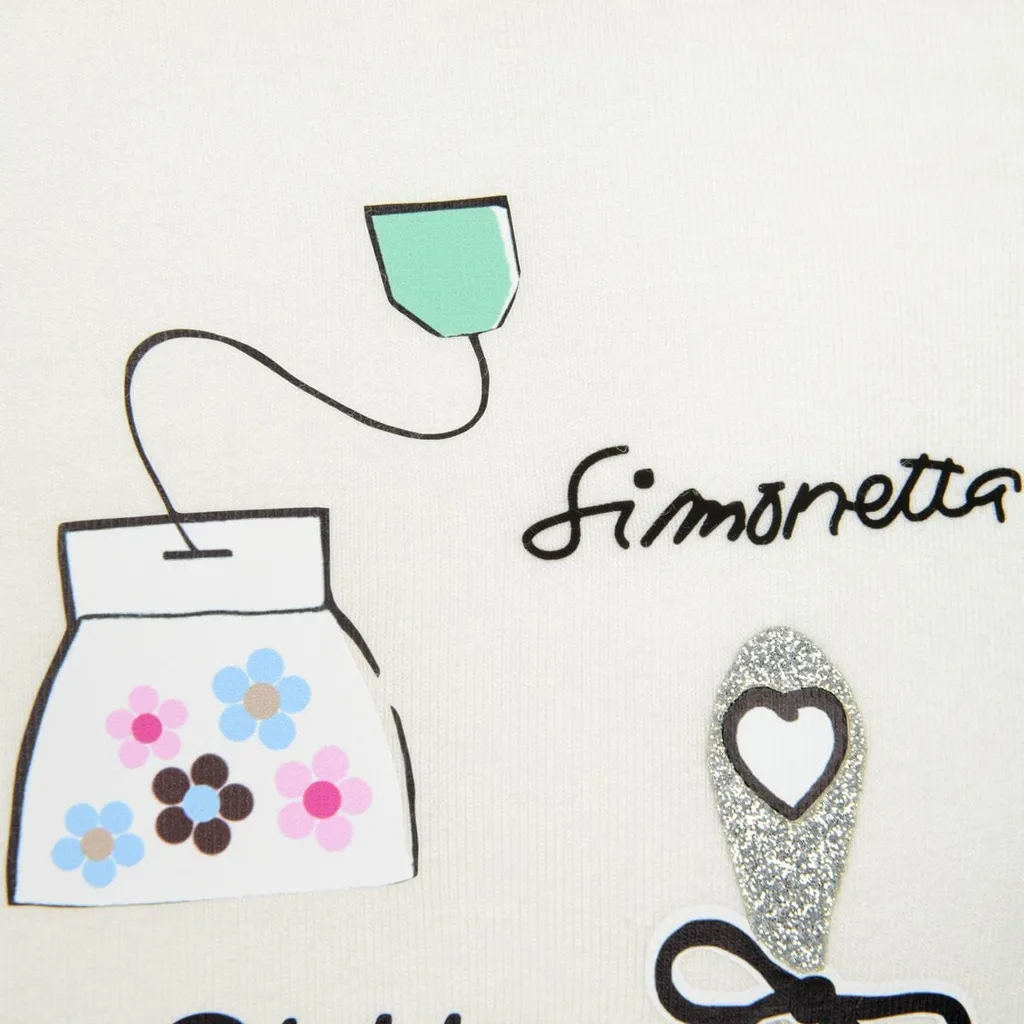 Simonetta My Cup Of Tea Jersey T-Shirt