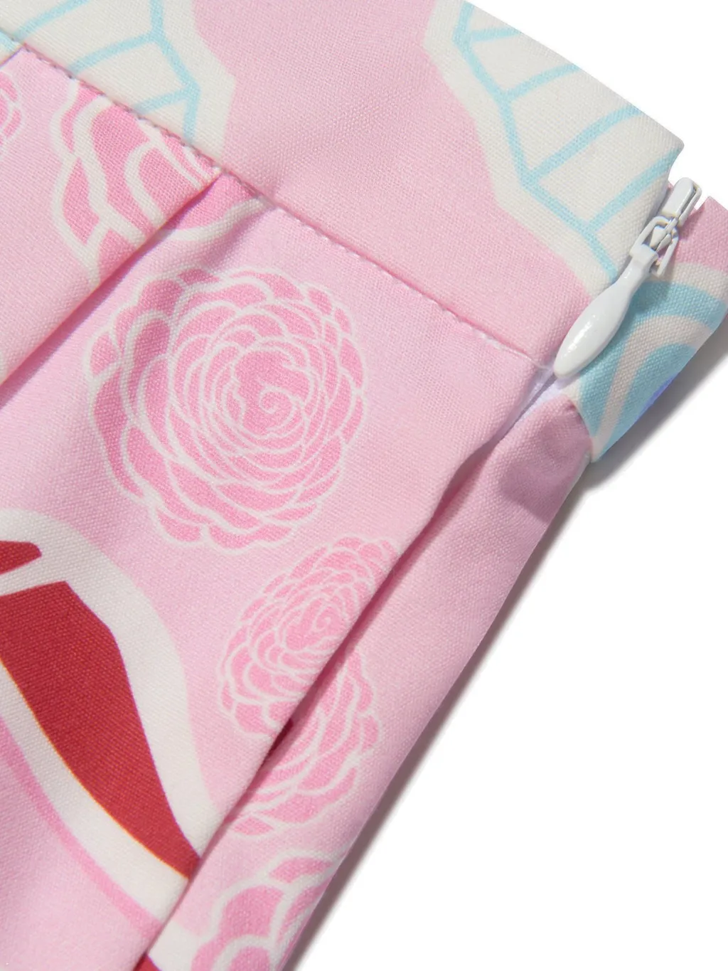 Simonetta Floral Printed Pleated Shorts