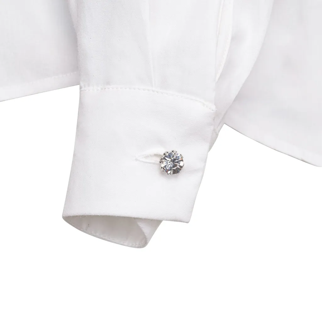 Simonetta Gathered Long-Sleeved Blouse