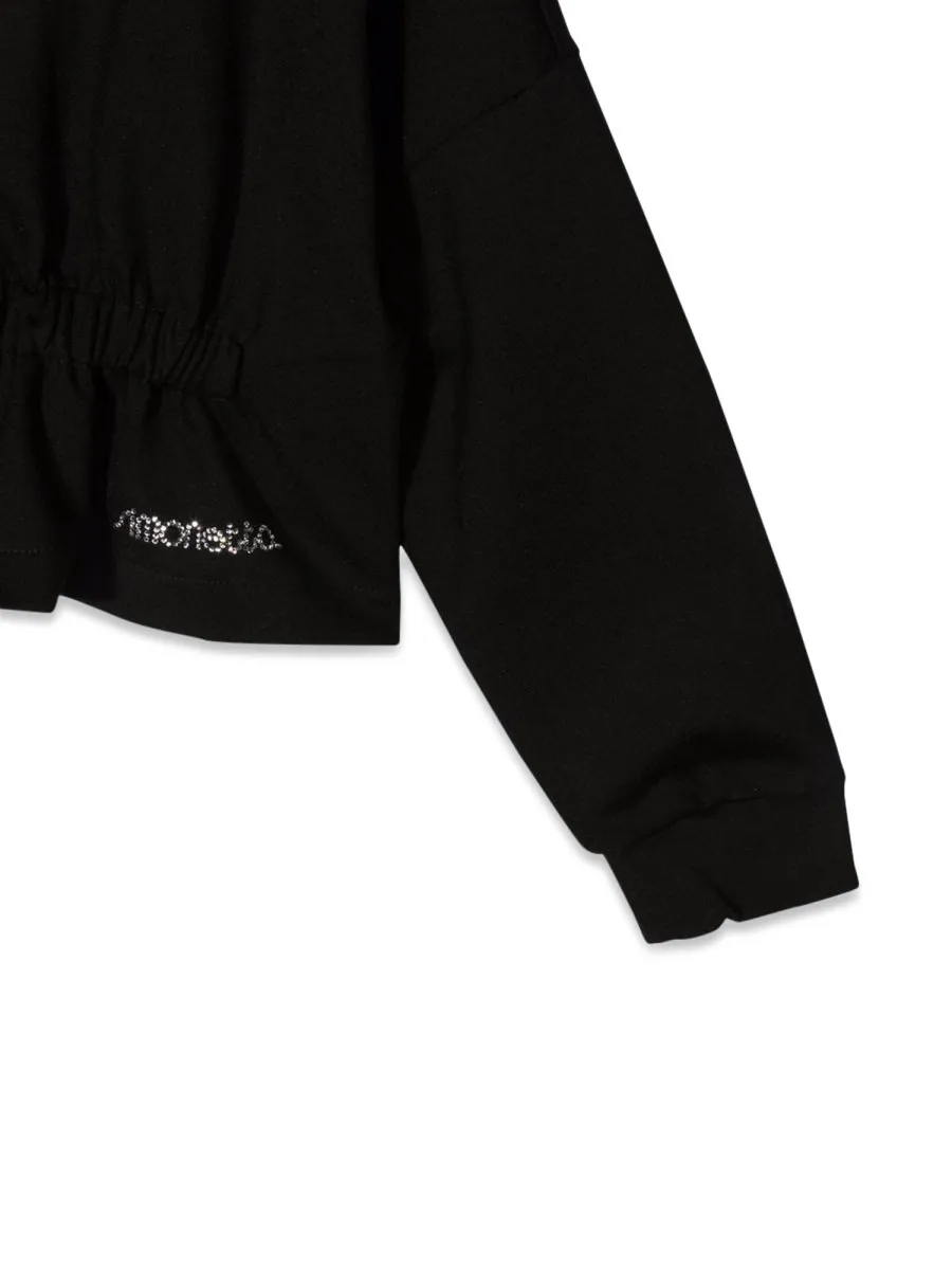 Simonetta Cropped Pullover Sweater