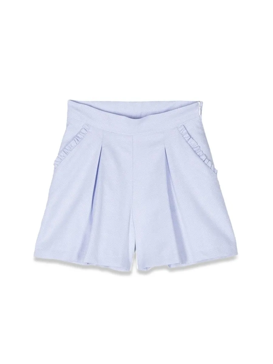 Simonetta Pleated Shorts